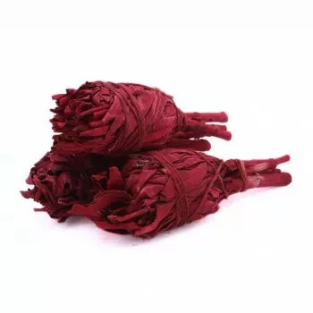 Torche de Sauge Blanche au Sang de Dragon 10cm - Purification et Protection Puissante